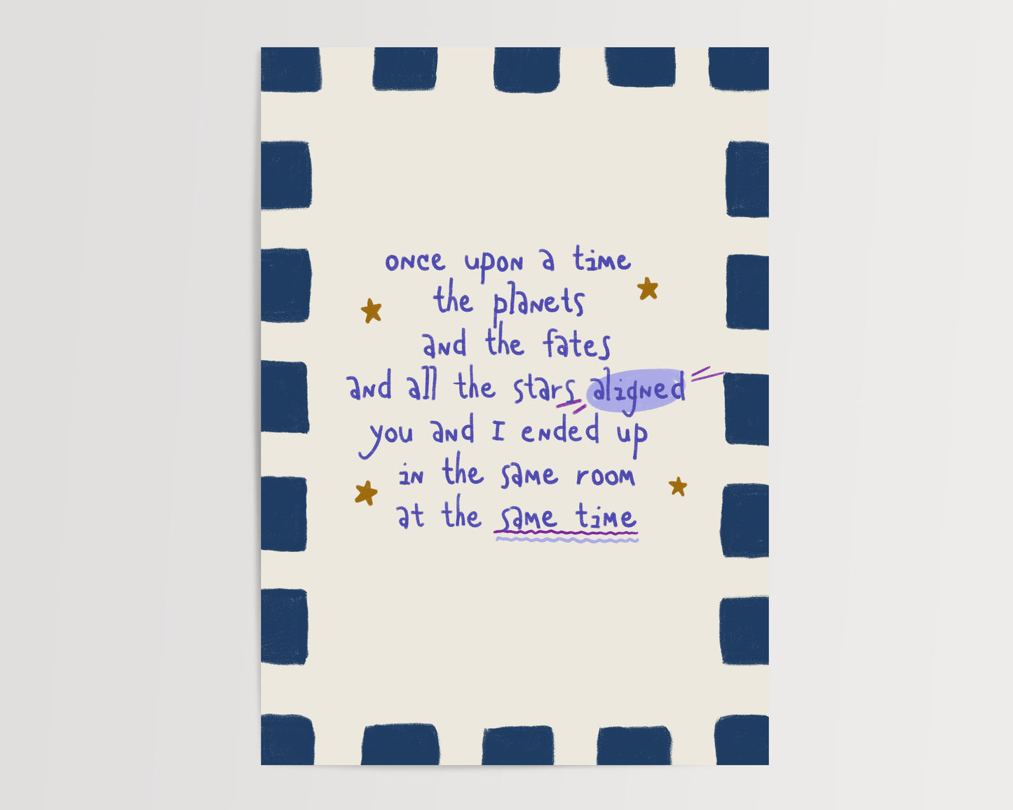 Once upon a time - Blue