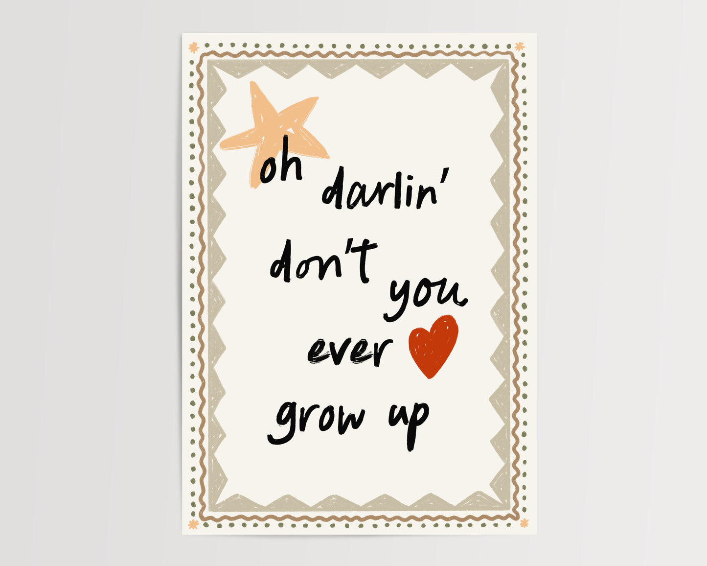 Never Grow Up - Neutral
