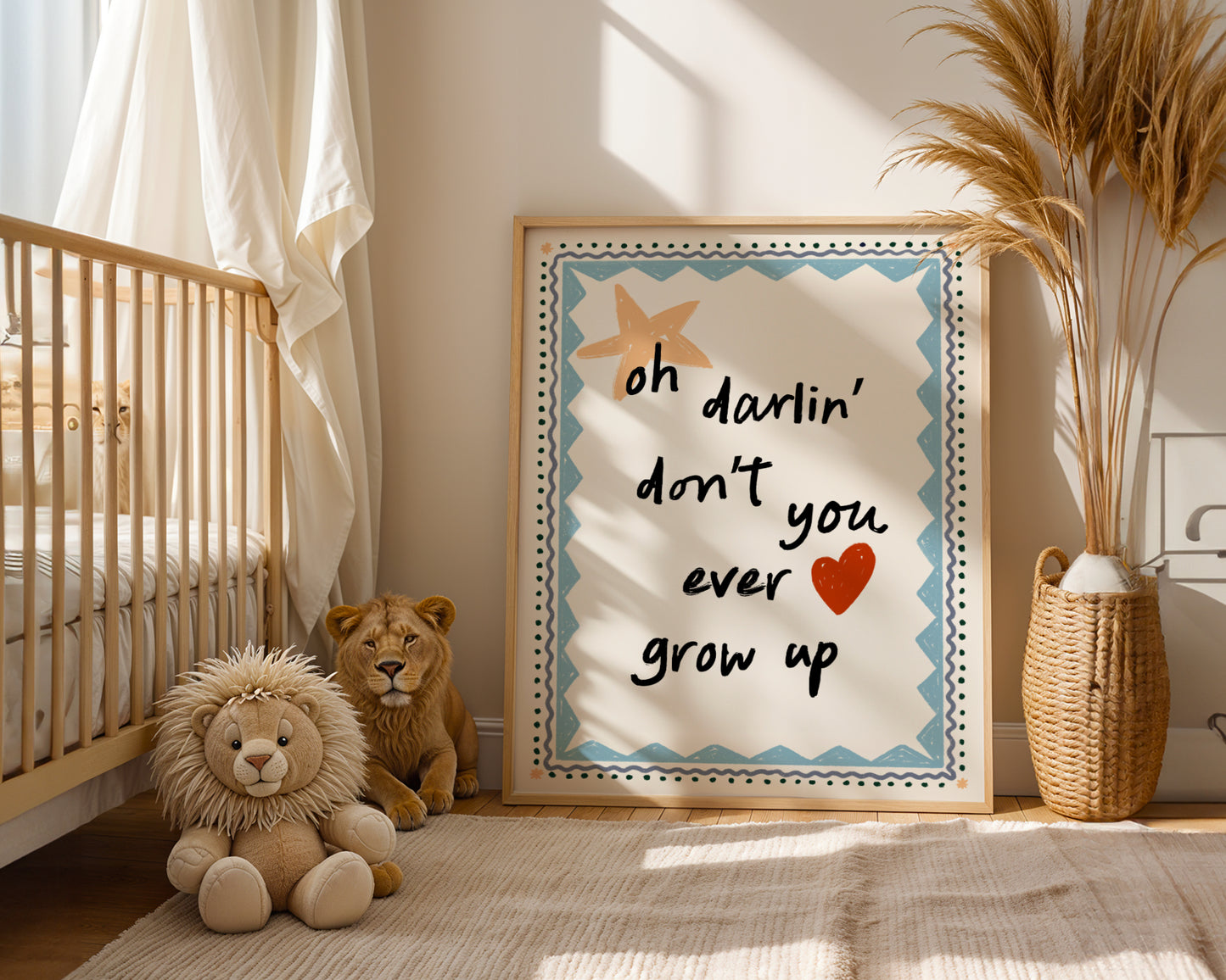 Never Grow Up - Blue