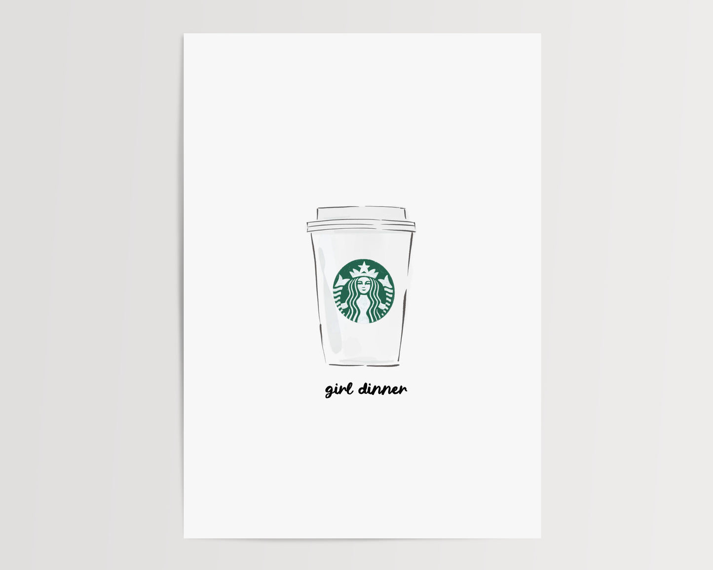 Girl dinner - Starbs