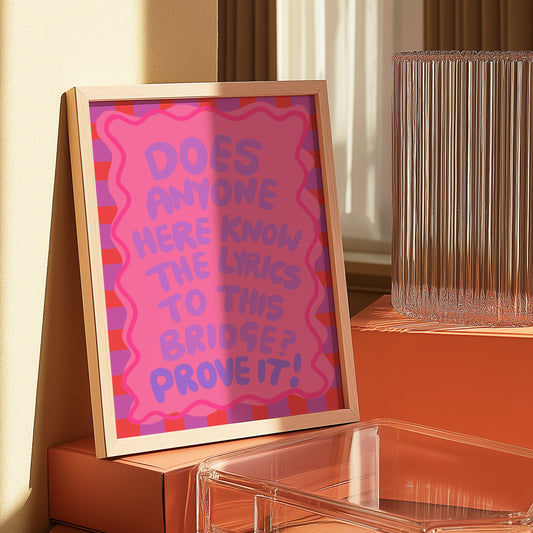 Lyrics to this Bridge