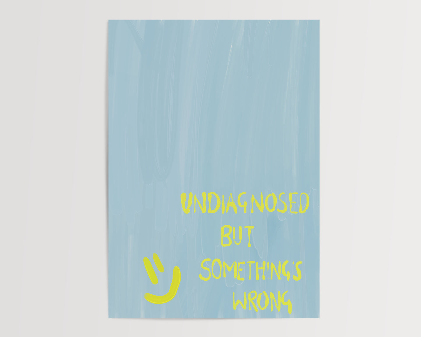 Undiagnosed Blue
