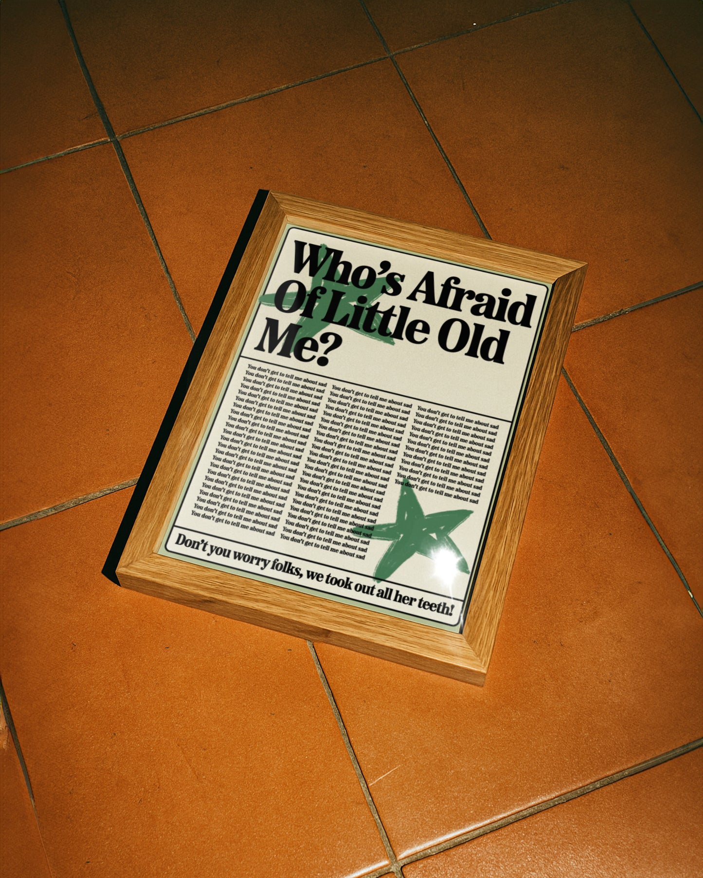 Who's afraid?