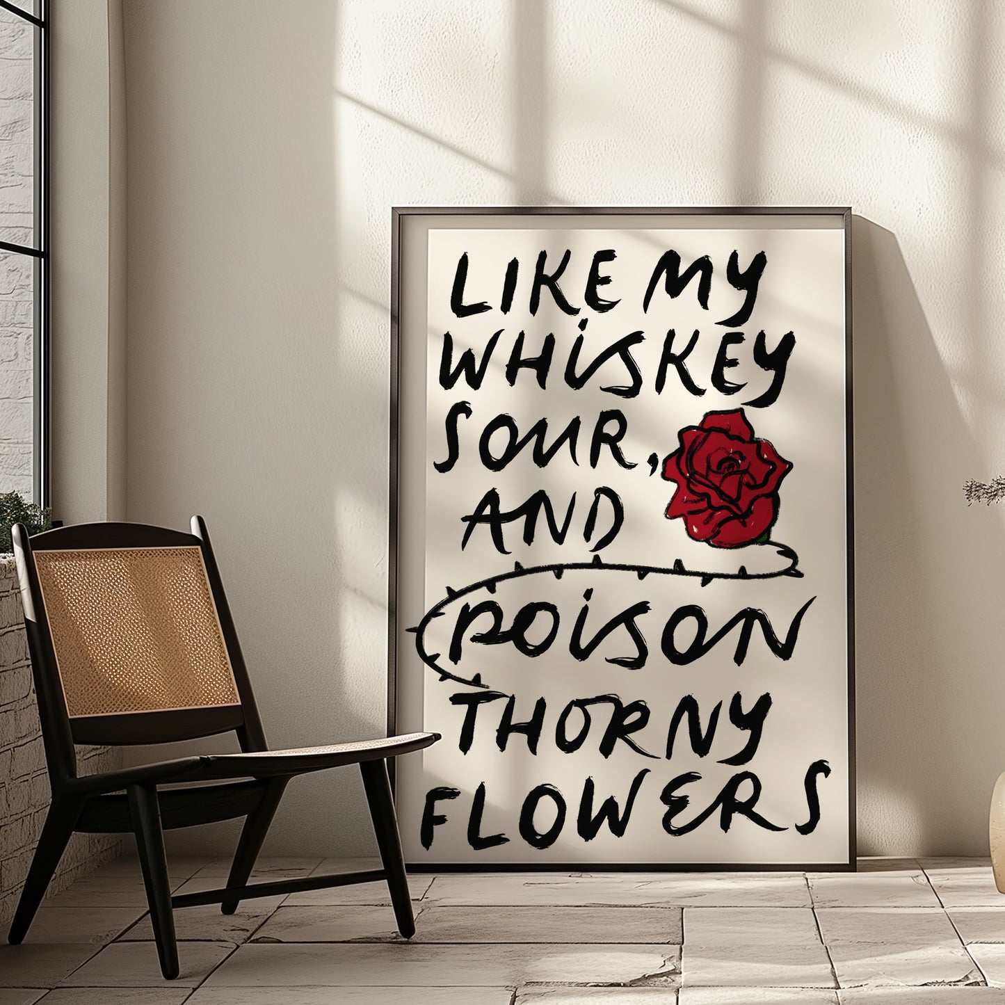 Taylor Swift inspired - Thorny flowers