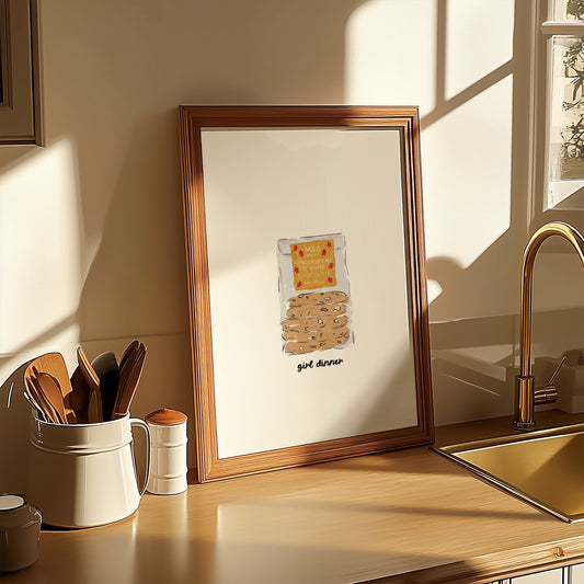 Girl dinner - Gingerbread cookies