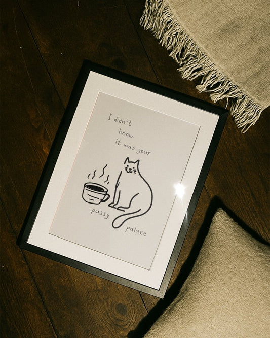 Pussy Palace - A5 - Print - Thursday's Child