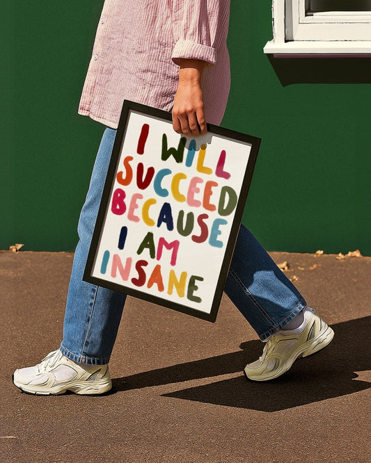 I am Insane - A5 - Multi - Print - Thursday's Child