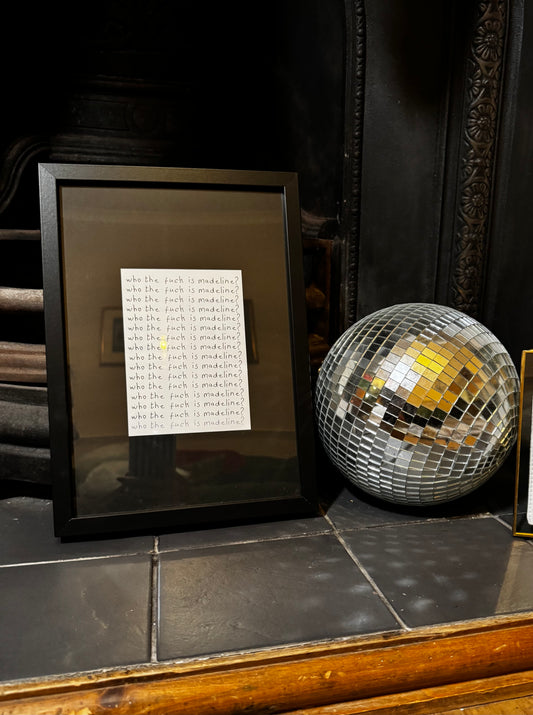 Madeline - Framed artwork