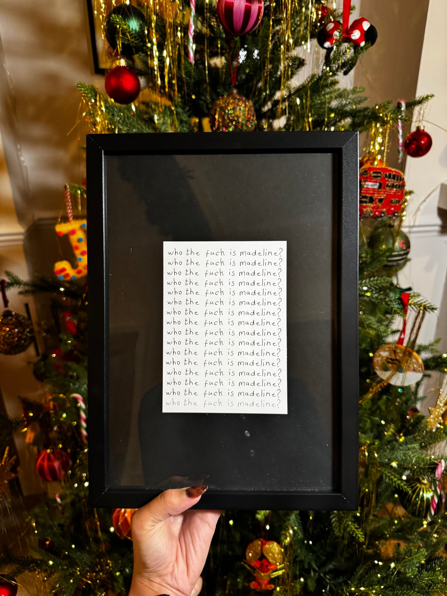 Madeline - Framed artwork