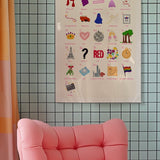 A - Z Swiftie print - A4 - Pink - Print - Thursday's Child