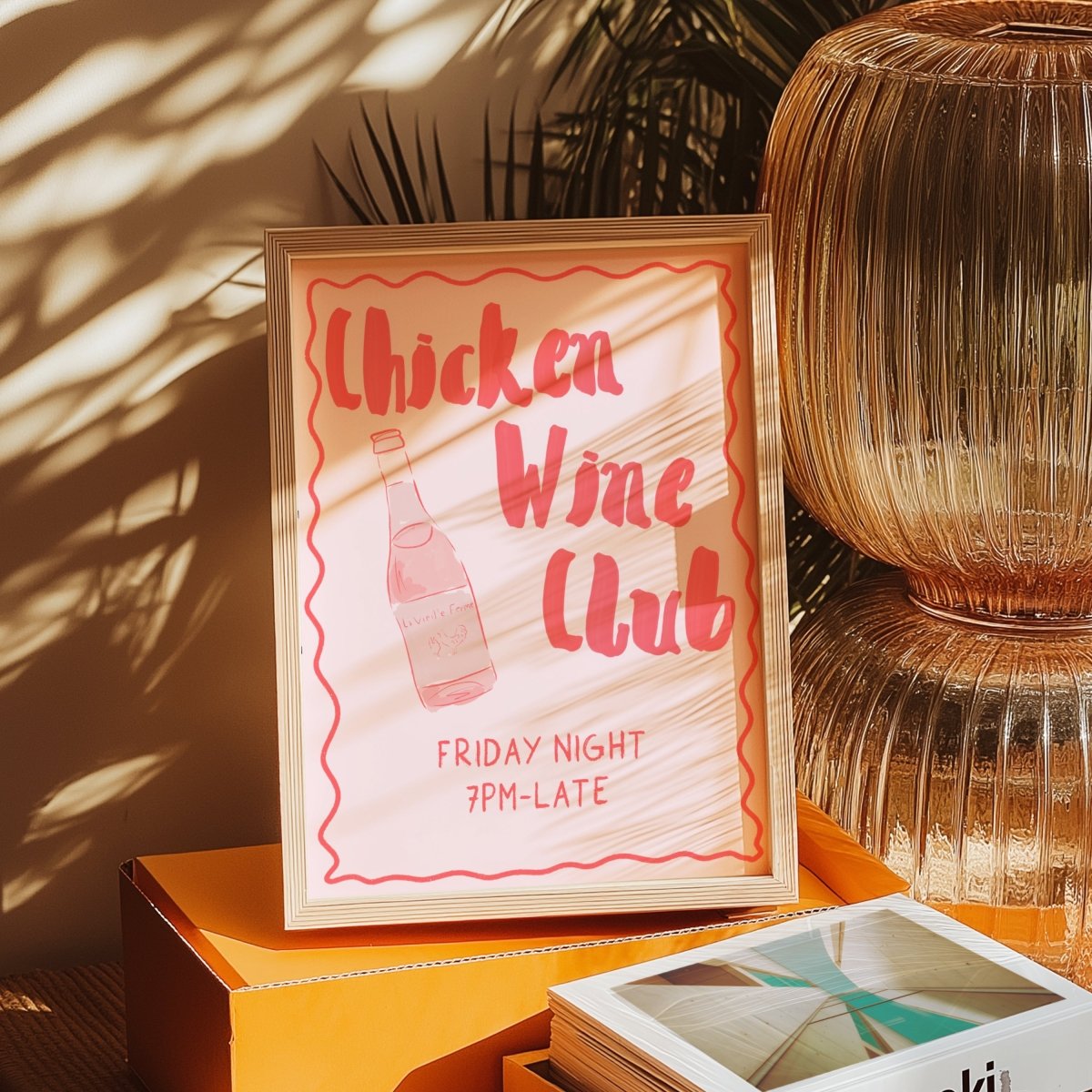 Chicken Wine - Digital Download - Print - Thursday's Child