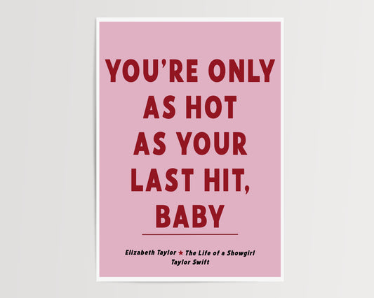 Taylor Swift inspired - Last hit baby