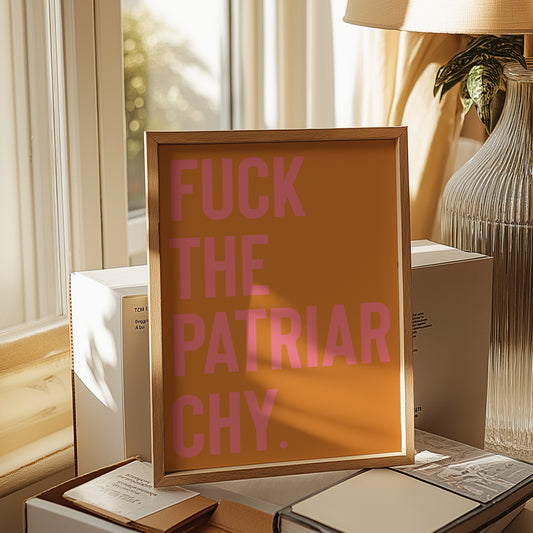 Fuck The Patriarchy Yellow