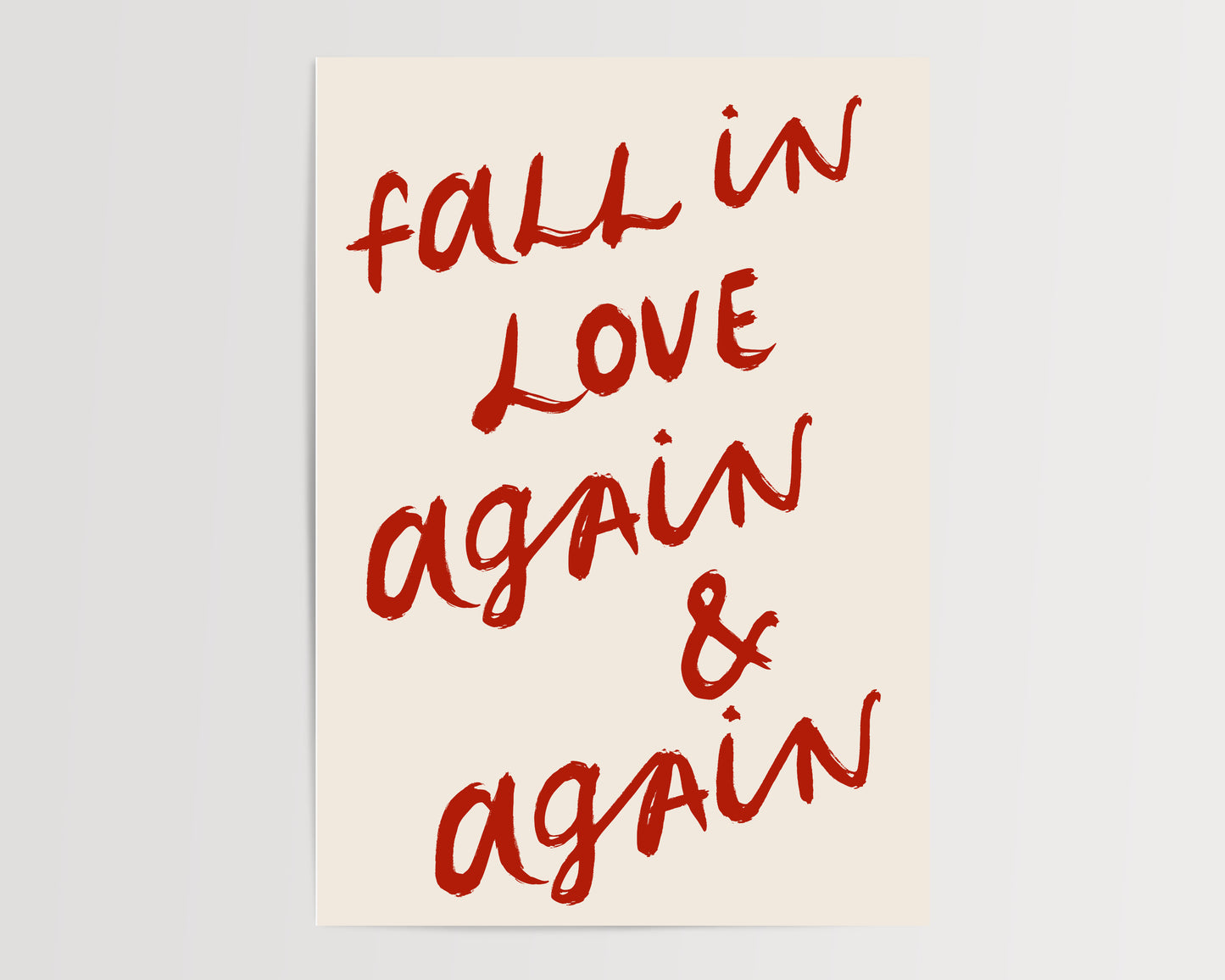 Fall in love