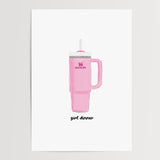 Girl dinner - Stanley - Digital Download - Print - Thursday's Child