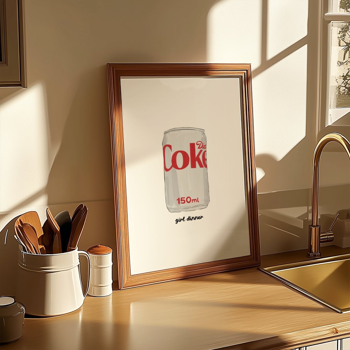 Girl dinner - Coke - Digital Download - Print - Thursday's Child