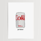 Girl dinner - Coke - Digital Download - Print - Thursday's Child