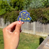 Lucky bitch sticker