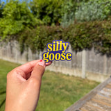 Silly goose sticker
