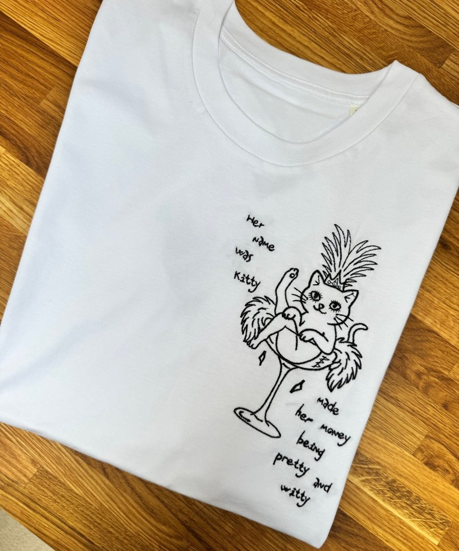 Pretty and Witty T-shirt - 2XS (32/34) - White - Clothing - Thursday's Child