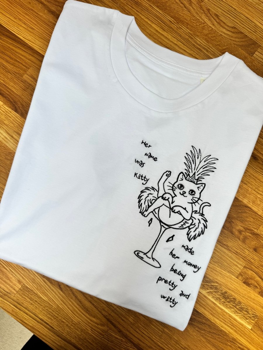 Pretty and Witty T-shirt - 2XS (32/34) - White - Clothing - Thursday's Child