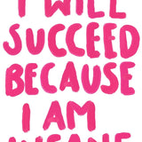 I am Insane - A5 - Pink - Print - Thursday's Child