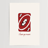 Uno - I love you more - Digital Download - Print - Thursday's Child
