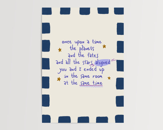 Once upon a time - Blue