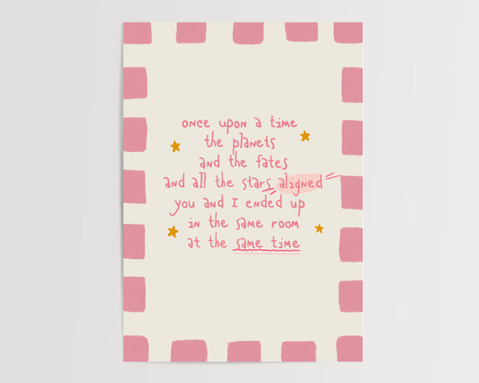 Once upon a time - Pink