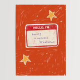 Nervous breakdown - A5 - Print - Thursday's Child