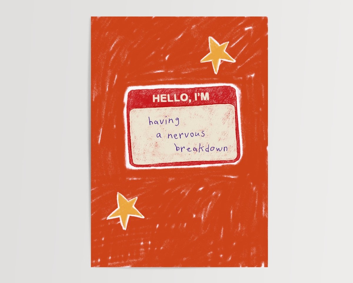 Nervous breakdown - A5 - Print - Thursday's Child