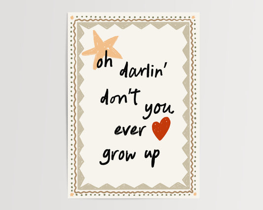 Never Grow Up - Neutral