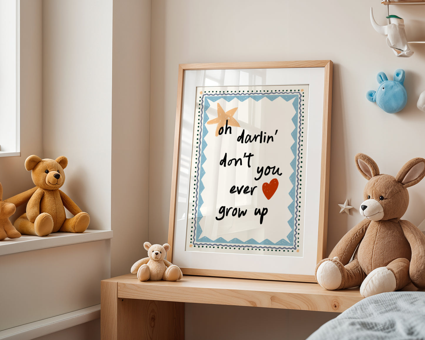 Never Grow Up - Blue