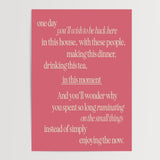Nostalgia - A5 - Pink - Print - Thursday's Child