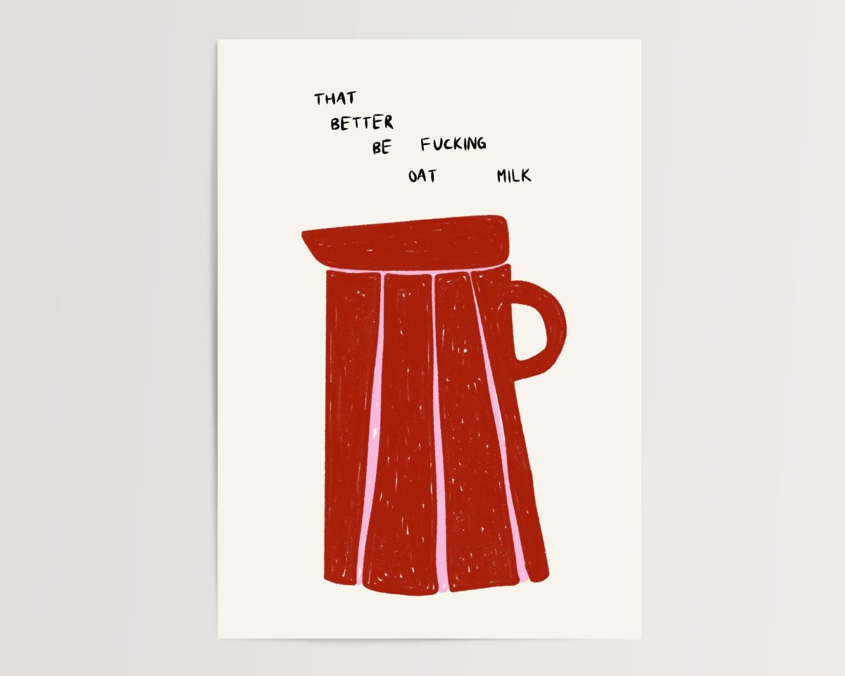Oat milk - Digital Download - Print - Thursday's Child