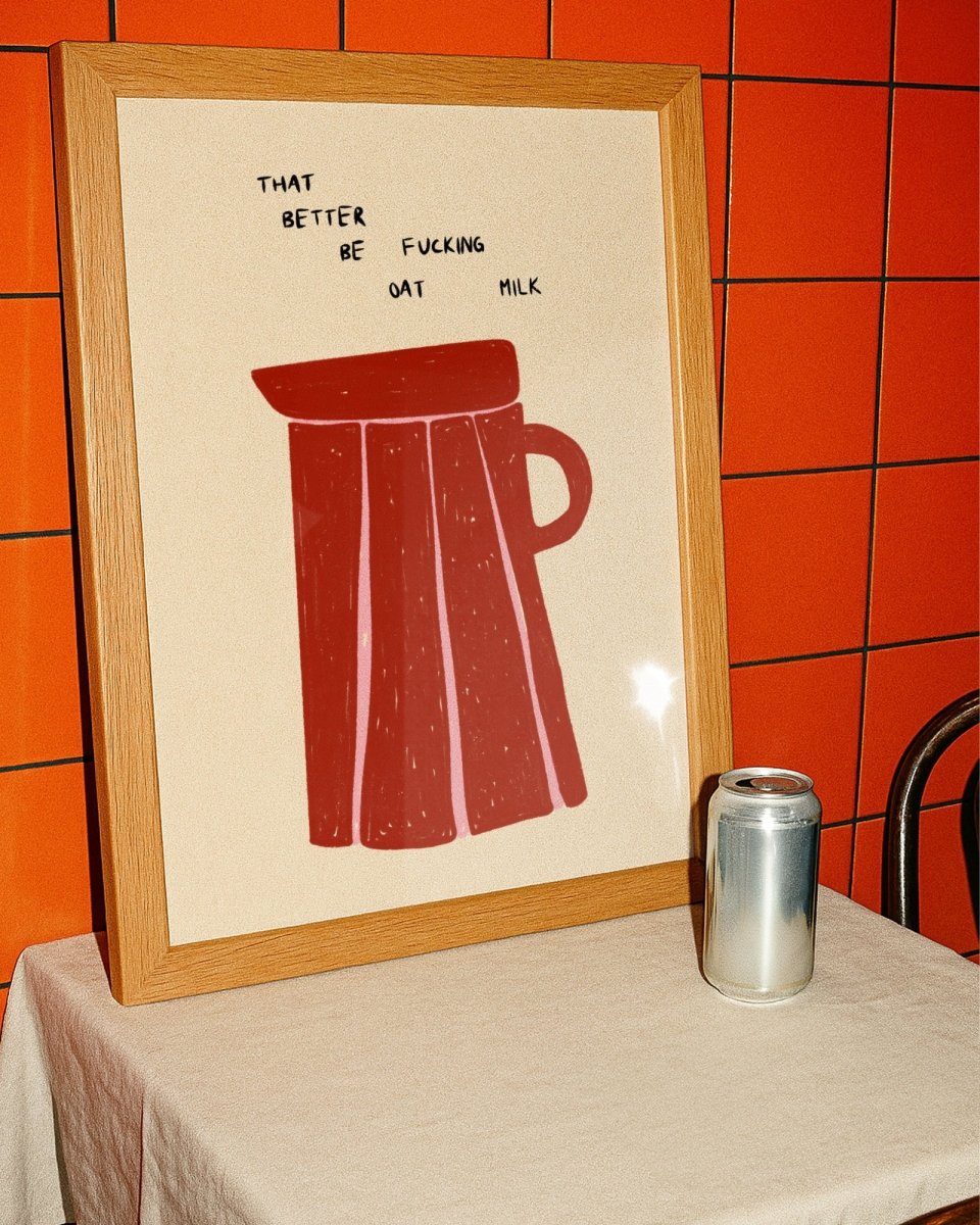 Oat milk - Digital Download - Print - Thursday's Child