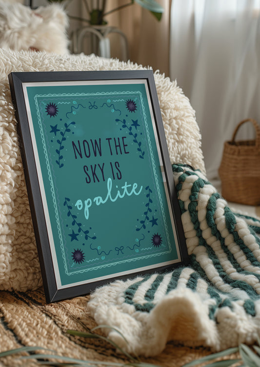 Taylor Swift inspired - Opalite blue