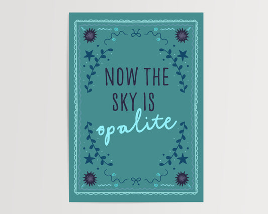 Taylor Swift inspired - Opalite blue