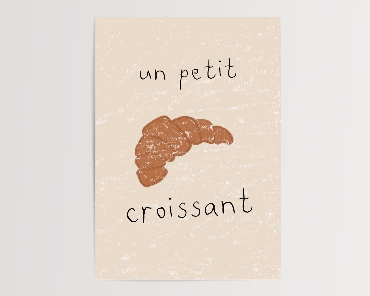 Petit croissant - A5 - Print - Thursday's Child