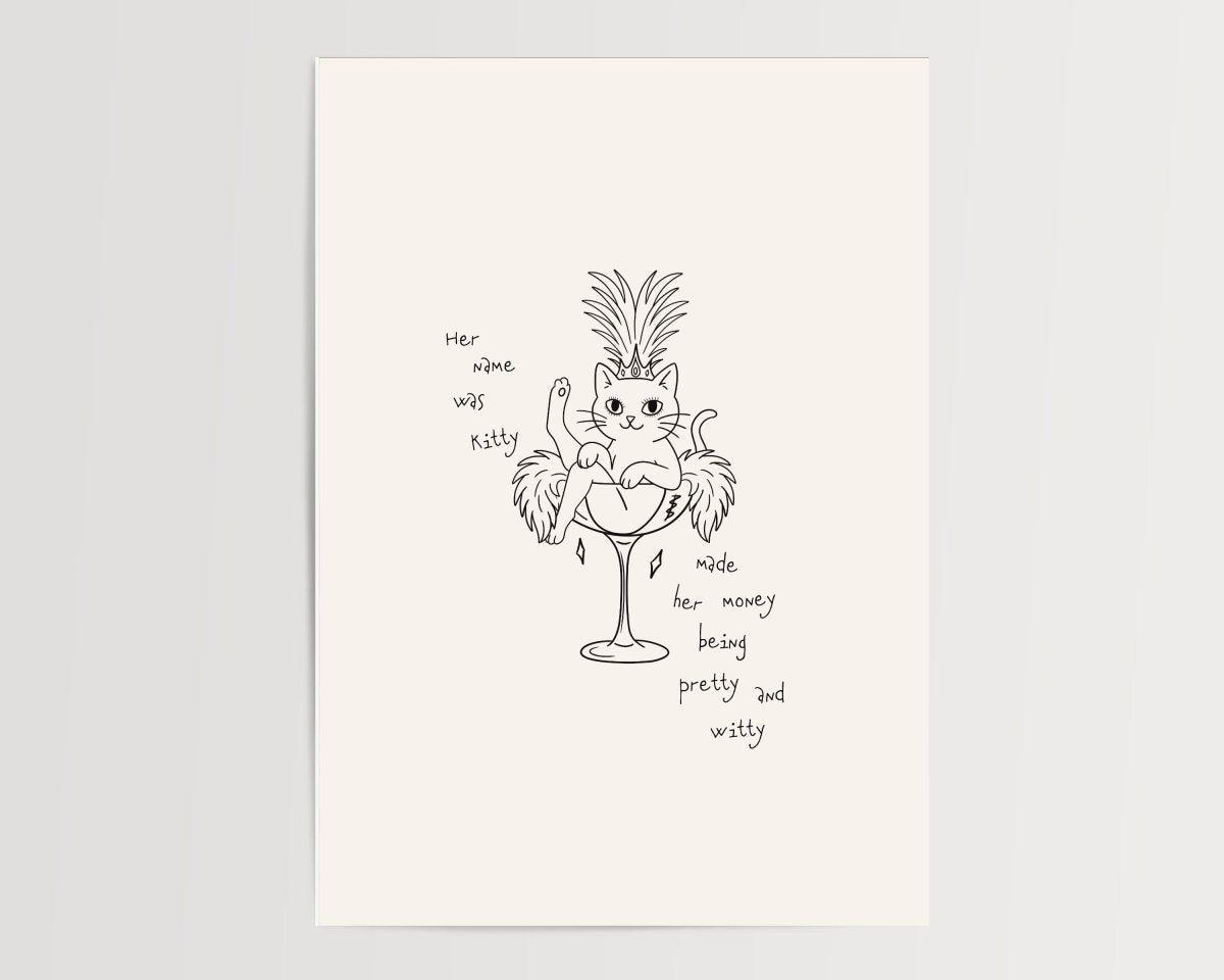 Pretty and witty - Digital Download - Print - Thursday's Child