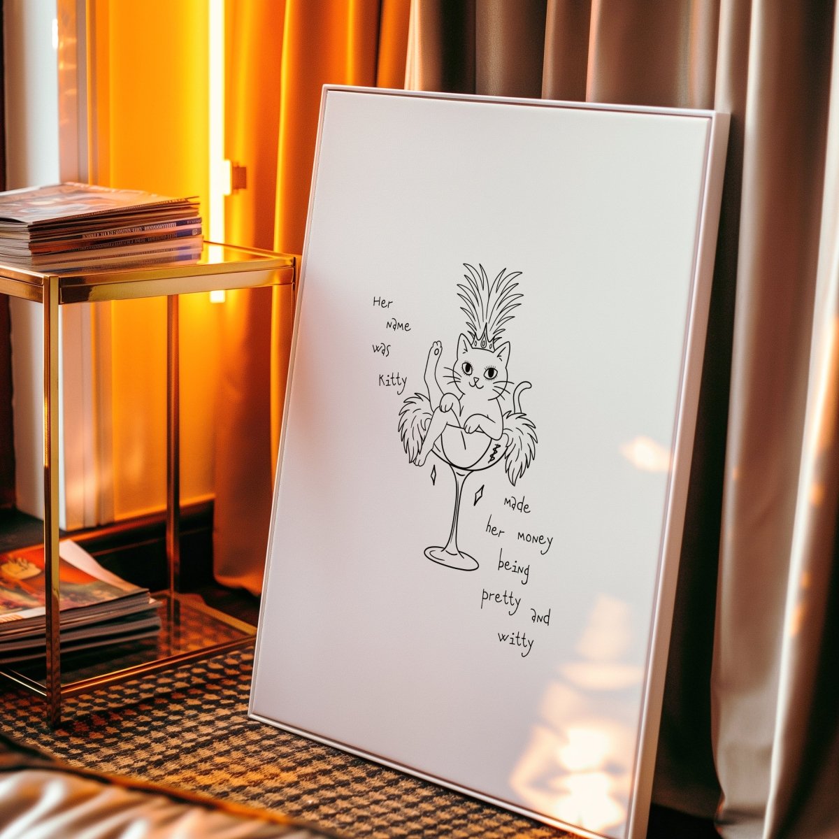 Pretty and witty - Digital Download - Print - Thursday's Child