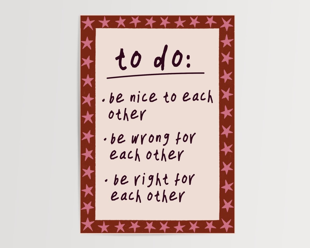 Right for each other - A5 - Print - Thursday's Child