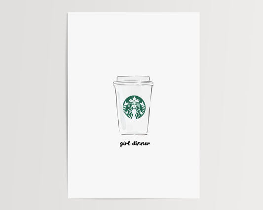 Girl dinner - Starbs