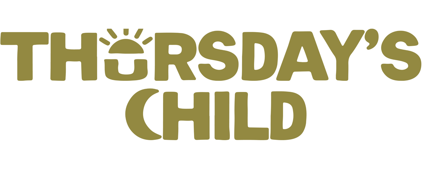 Thursday's Child gift card