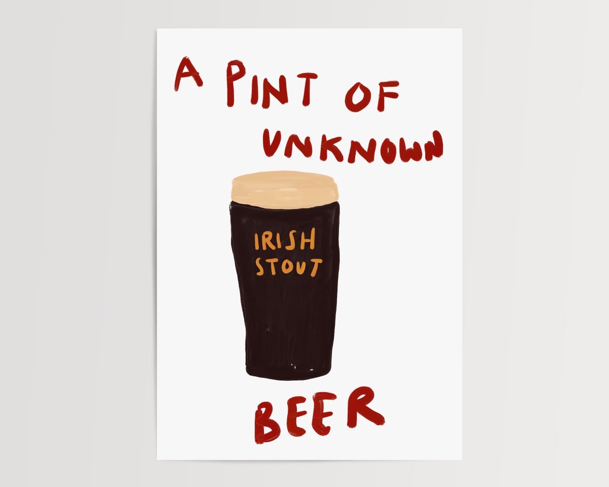 Irish stout - A5 - Print - Thursday's Child