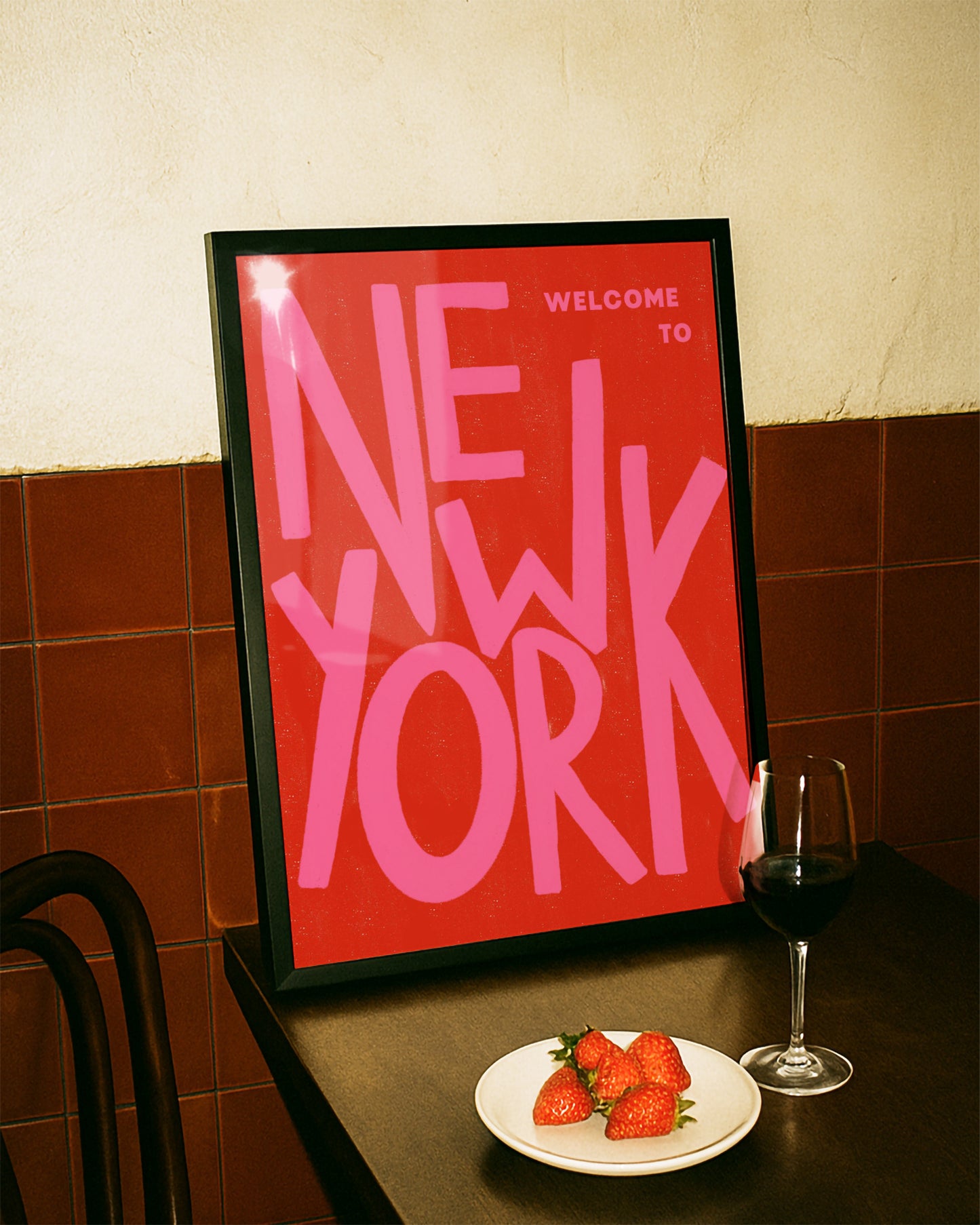 New York - Pink