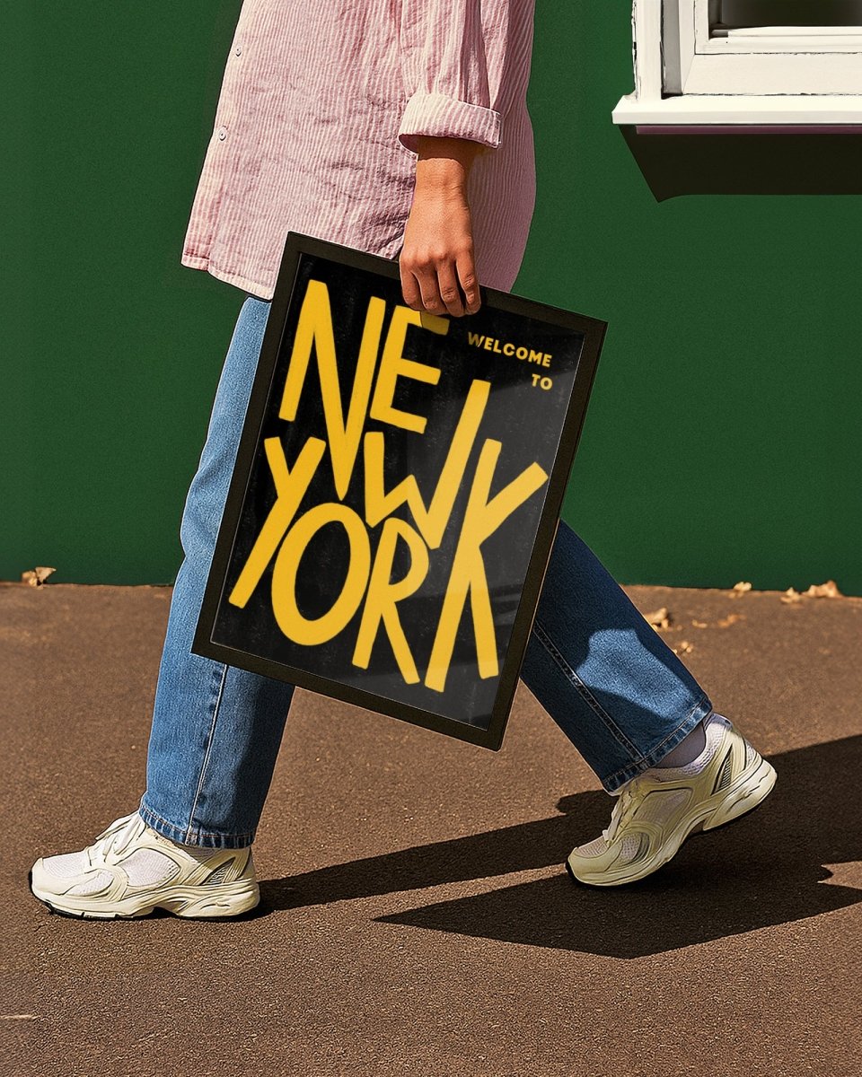 New York - A5 - Black - Print - Thursday's Child