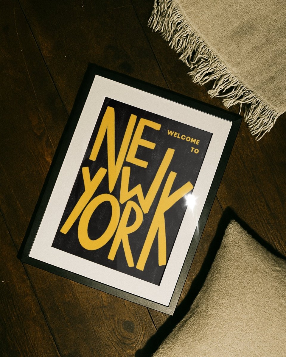 New York - A5 - Black - Print - Thursday's Child