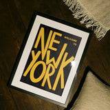 New York - A5 - Black - Print - Thursday's Child