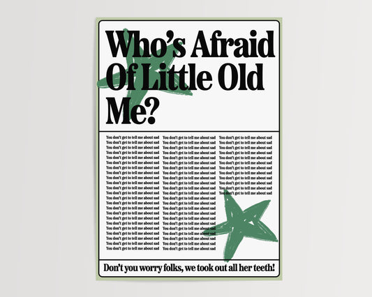 Who's afraid?